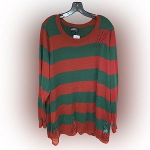 “Torrid” Halloween Freddy Kruger Sweater
Size 4x
Brand New & Never Worn 
$30